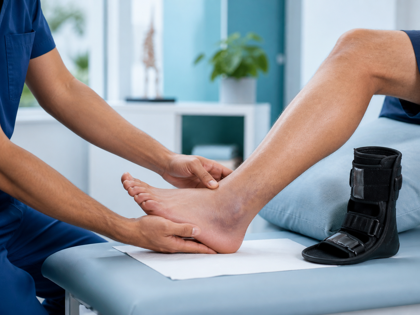 Ankle & foot injury care